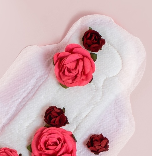 assorbente esterno delicato come una rosa