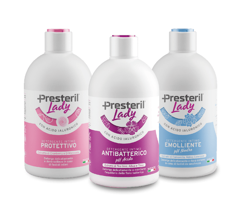 detergenti intimi presteril lady