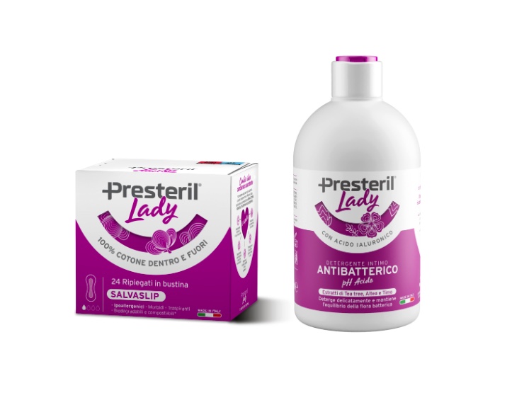 salvaslip in cotone e detergente intimo antiodore
