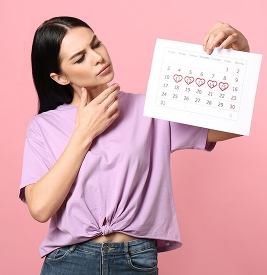 calendario ciclo mestruale